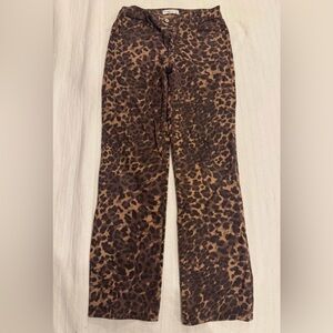 Abercrombie & Fitch Leopard Jeans